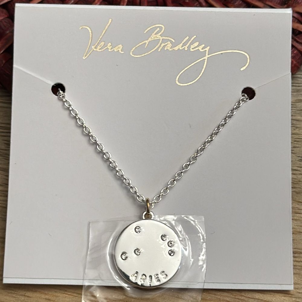 Vera Bradley Aries Zodiac Necklace NWT